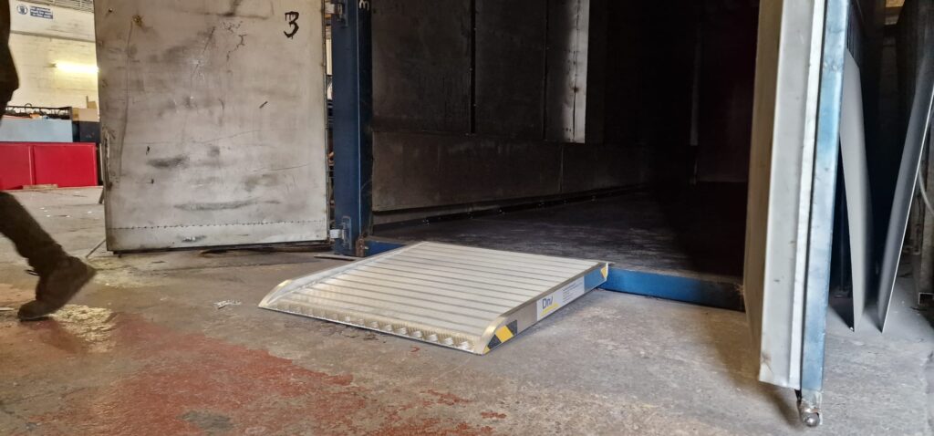 loading container ramp