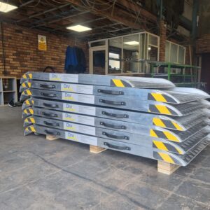 some extra heavy duty truck ramps ready for dispatch