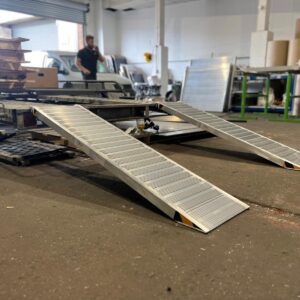heavy duty trailer ramps pair