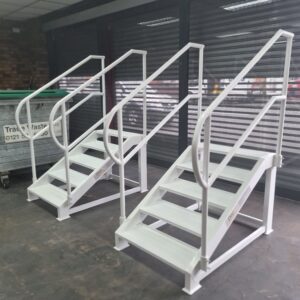 portable aluminium steps