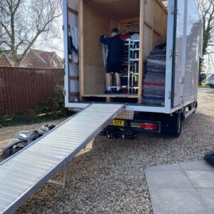 portable two section ramp