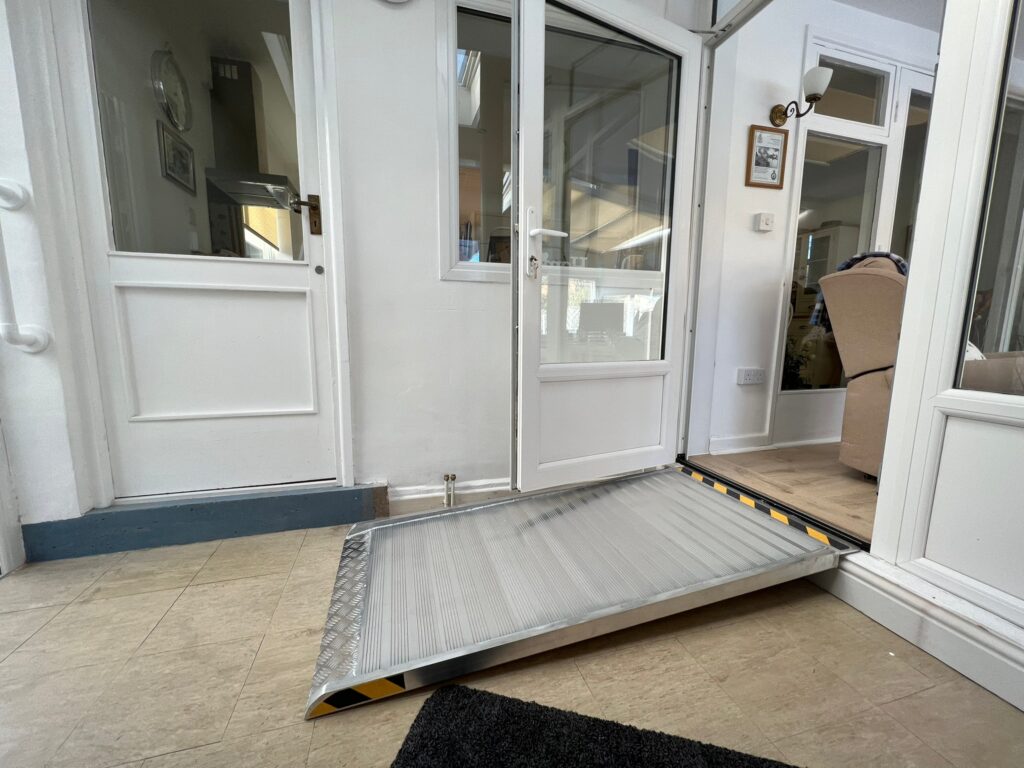 High-quality disabled access ramp manufactured by DnA Ramps for safe mobility.