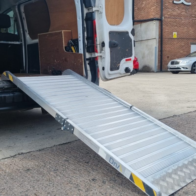 folding van ramp
